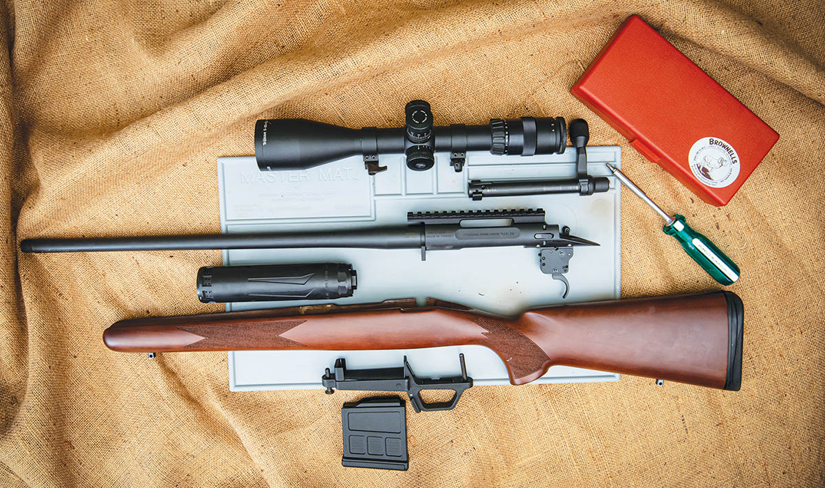 Most are familiar with the Remington 700 bolt action rifle and as a result the Spandau RL Bolt Action will also be familiar as it is a Remington 700 clone patterned to accept AICS (Accuracy International Chassis System) magazines. The stock was not bedded from the factory and this may be something for the tinkerer to consider in order to squeeze the most precision out of the rifle. There are also plenty of aftermarket Remington 700 stocks that will readily fit this rifle as well as triggers.